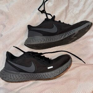 Nike black revolution sneakers